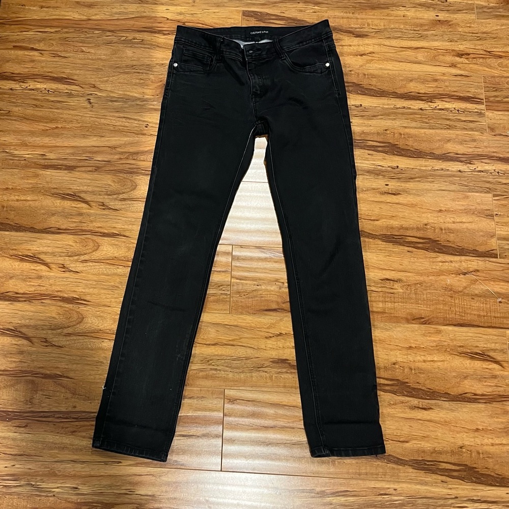 Black skinny jeans
